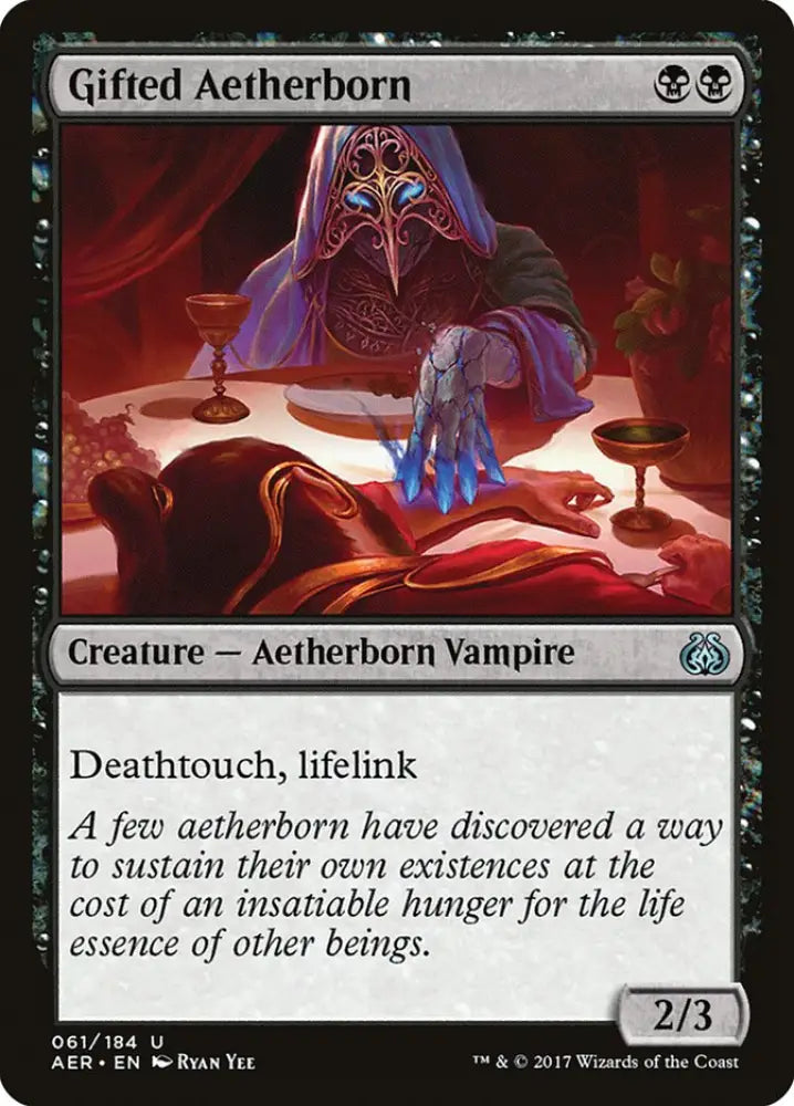 Gifted Aetherborn [Aether Revolt] - MTG Single