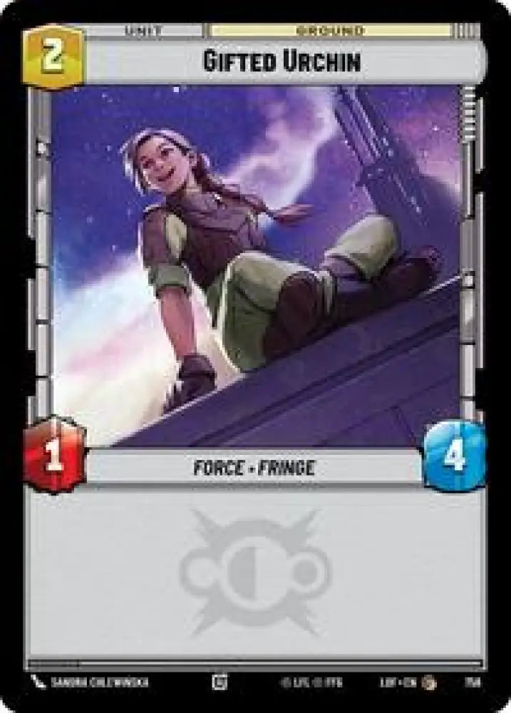 Gifted Urchin (Foil) (758) [Legends of the Force]