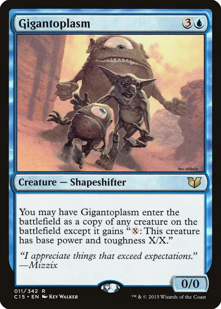 Gigantoplasm [Commander 2015] - MTG Single