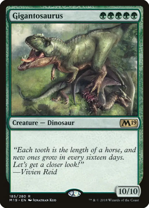 Gigantosaurus [Core Set 2019] - MTG Single