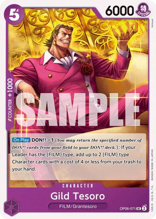 Gild Tesoro (OP06-071) [Wings of the Captain]