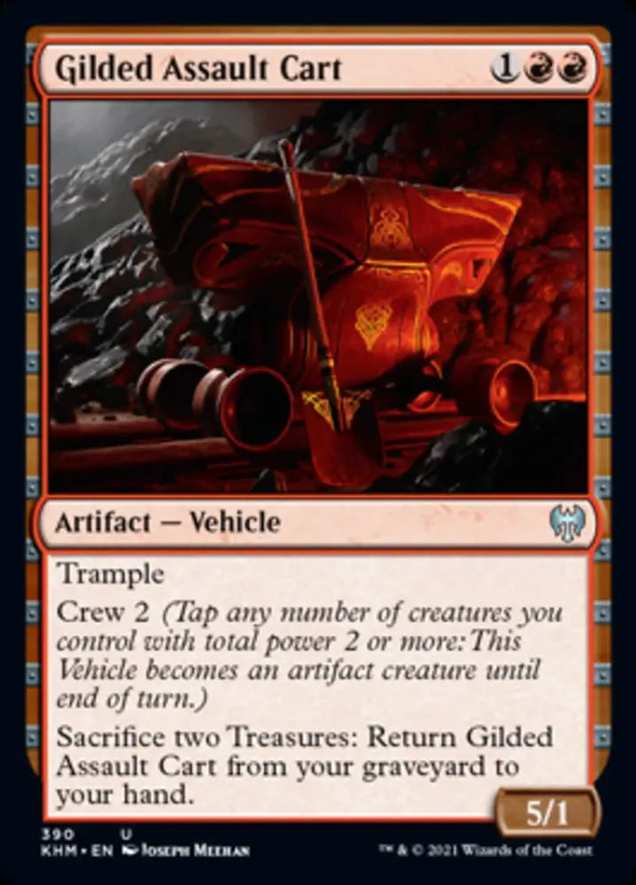 Gilded Assault Cart [Kaldheim] - MTG Single