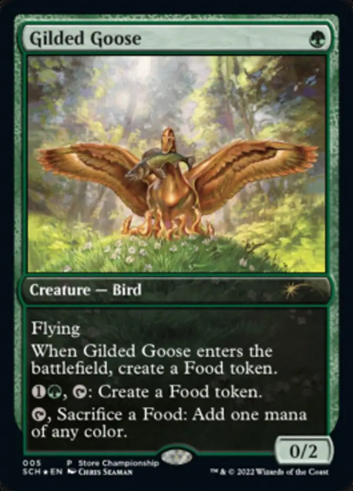 Gilded Goose [Store Championships 2022] - MTG Single