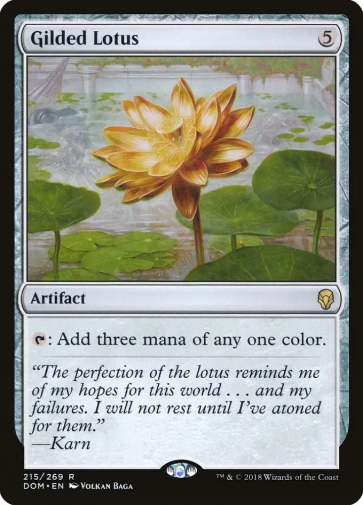 Gilded Lotus [Dominaria] - MTG Single