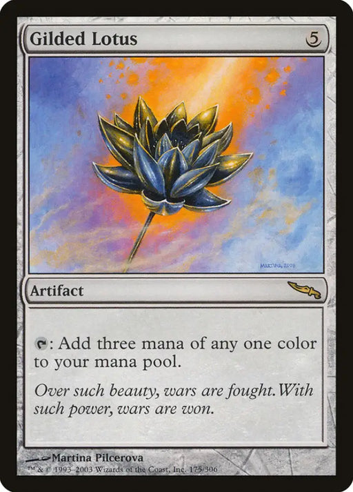 Gilded Lotus [Mirrodin] - MTG Single