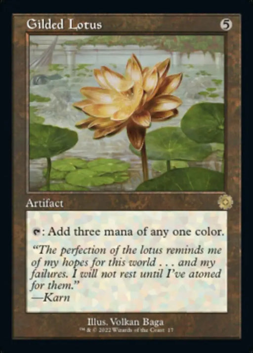 Gilded Lotus (Retro) [The Brothers’ War Retro Artifacts] - MTG Single