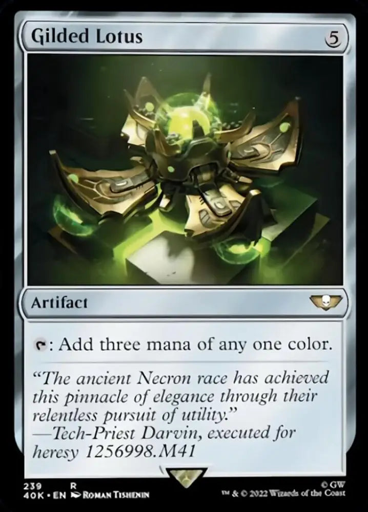 Gilded Lotus [Warhammer 40,000] - MTG Single