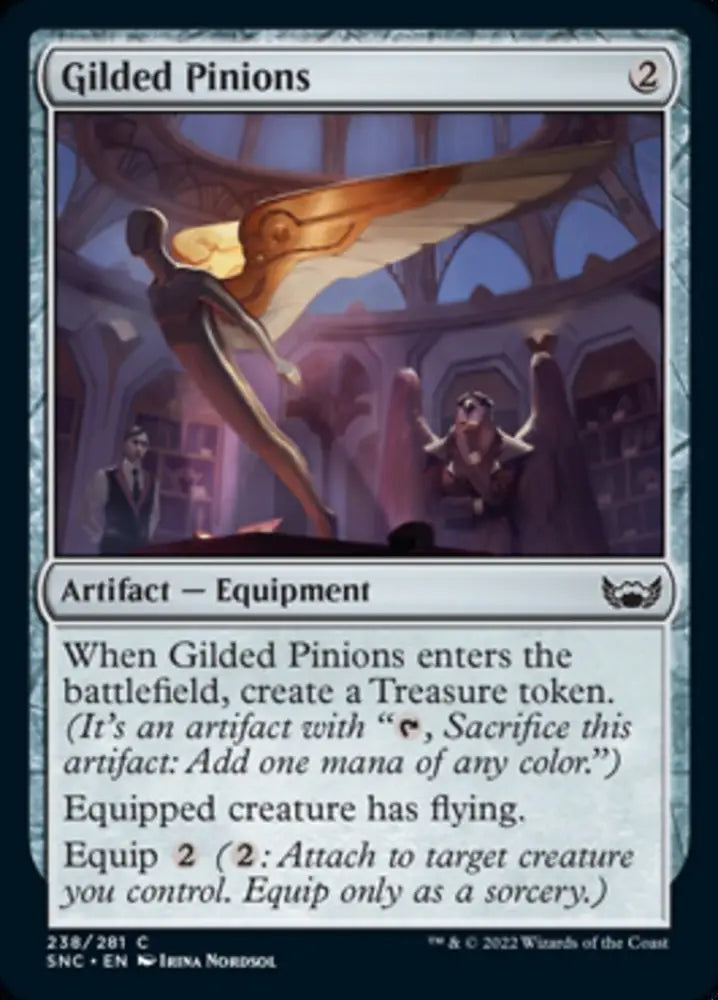 Gilded Pinions [Streets of New Capenna] - MTG Single