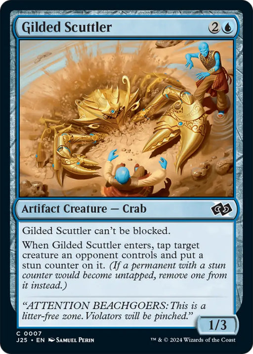 Gilded Scuttler [Foundations Jumpstart] - MTG Single