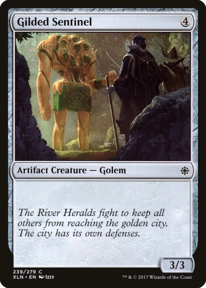 Gilded Sentinel [Ixalan] - MTG Single