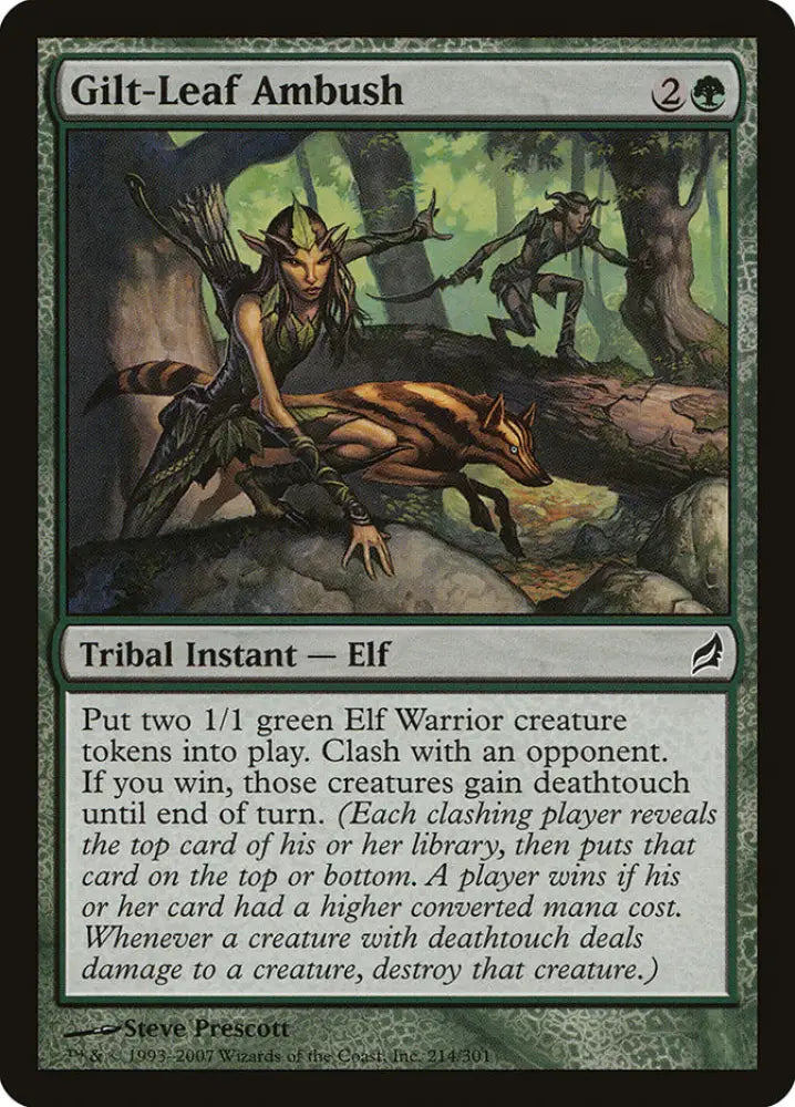 Gilt-Leaf Ambush [Lorwyn] - MTG Single