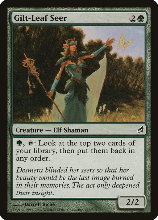 Gilt-Leaf Seer [Lorwyn] - MTG Single