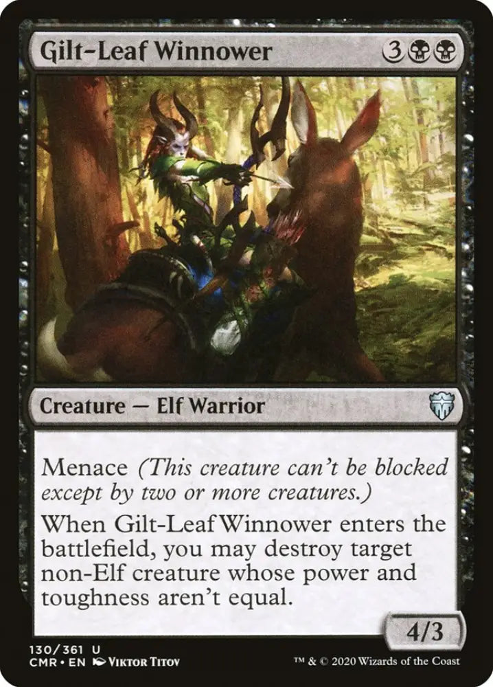 Gilt-Leaf Winnower [Commander Legends] - MTG Single