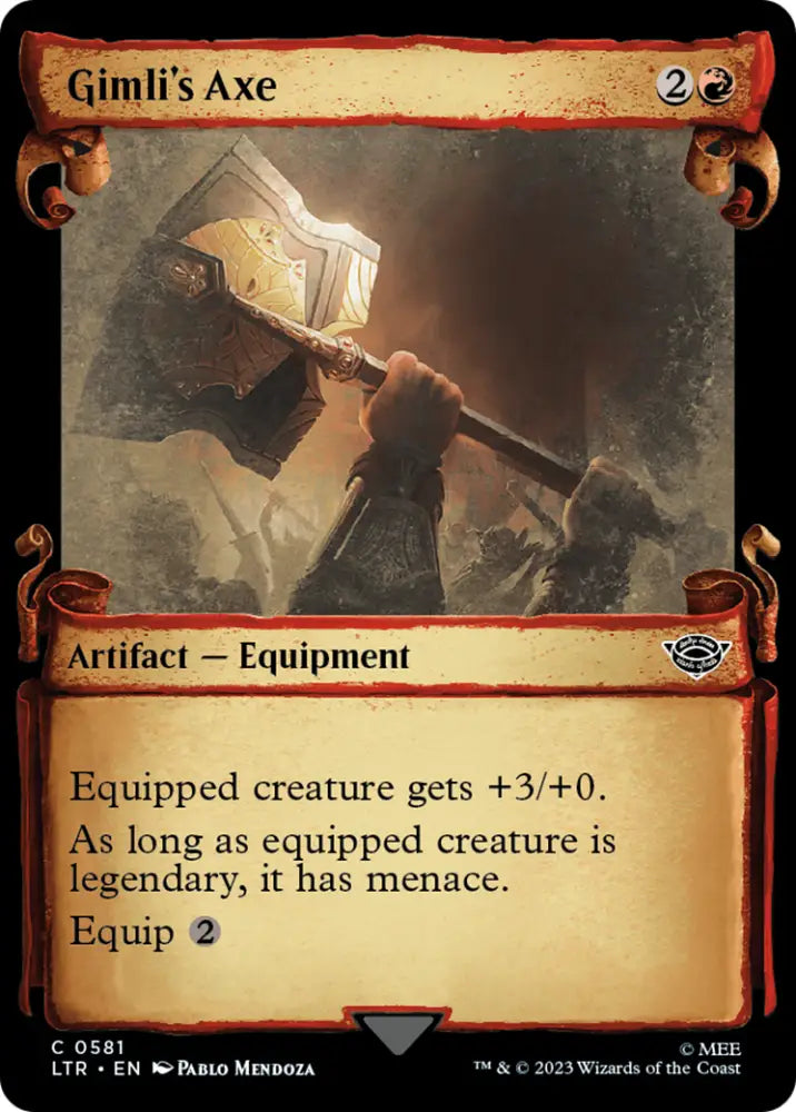 Gimli’s Axe [The Lord of the Rings: Tales of Middle-Earth Showcase Scrolls] - MTG Single