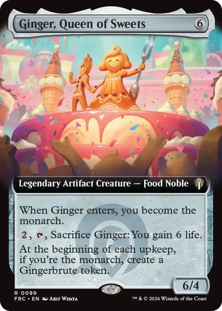 Ginger, Queen of Sweets (Extended Art) (99) [Reality Fracture Commander]