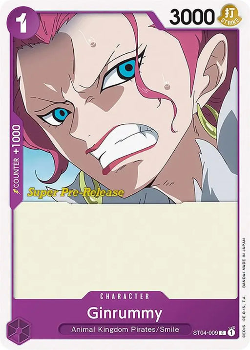 Ginrummy (ST04-009) [Super Pre-Release Starter Deck 4: Animal Kingdom Pirates]