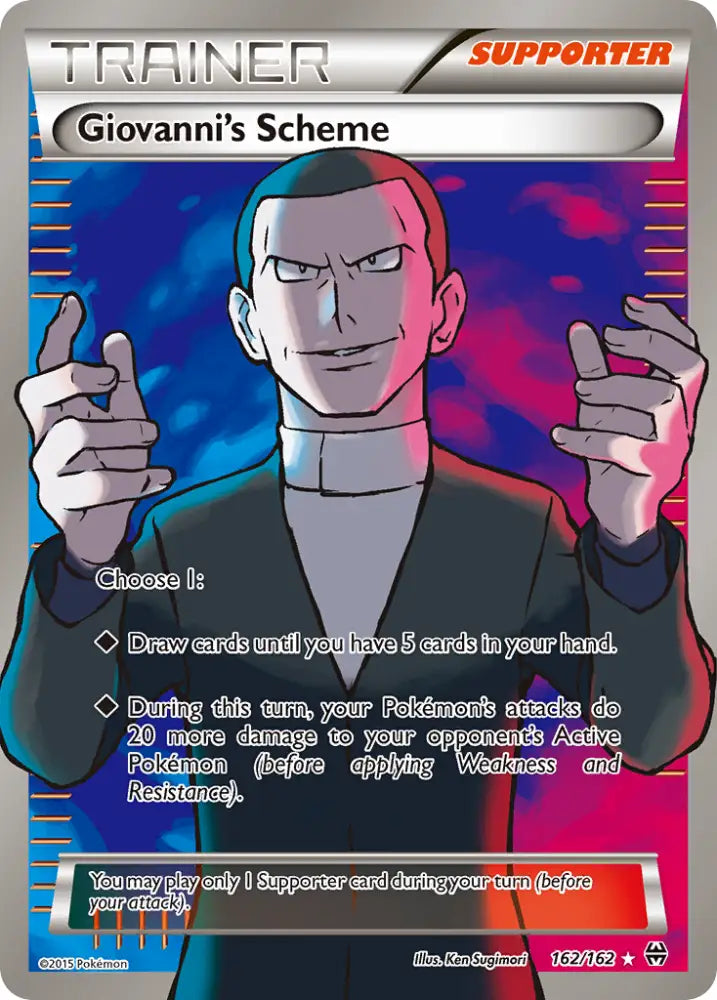 Giovanni’s Scheme (162/162) [XY: BREAKthrough] - Pokemon Single
