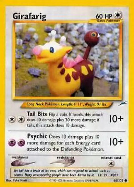 Girafarig (66/105) [Neo Destiny Unlimited] - Pokemon Single