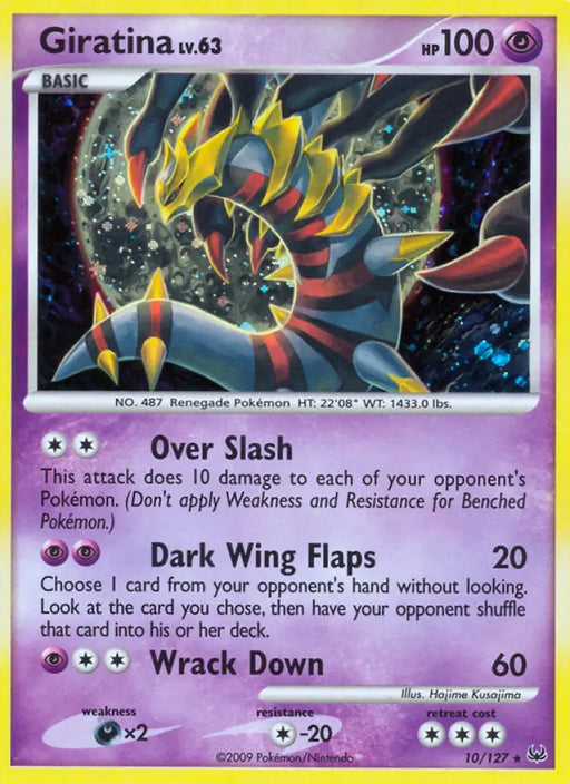 Giratina (10/127) [Platinum: Base Set] - Pokemon Single