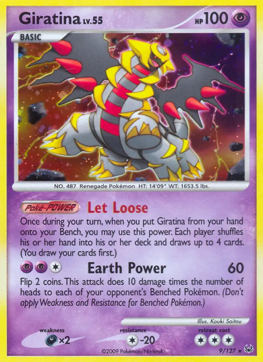 Giratina (9/127) [Platinum: Base Set] - Pokemon Single