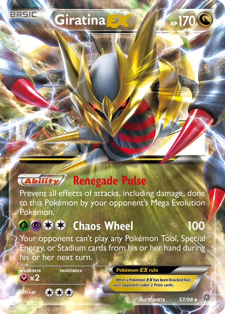Giratina EX (57/98) [XY: Ancient Origins] - Pokemon Single