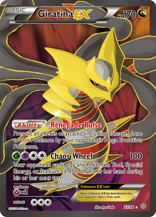 Giratina EX (93/98) [XY: Ancient Origins] - Pokemon Single