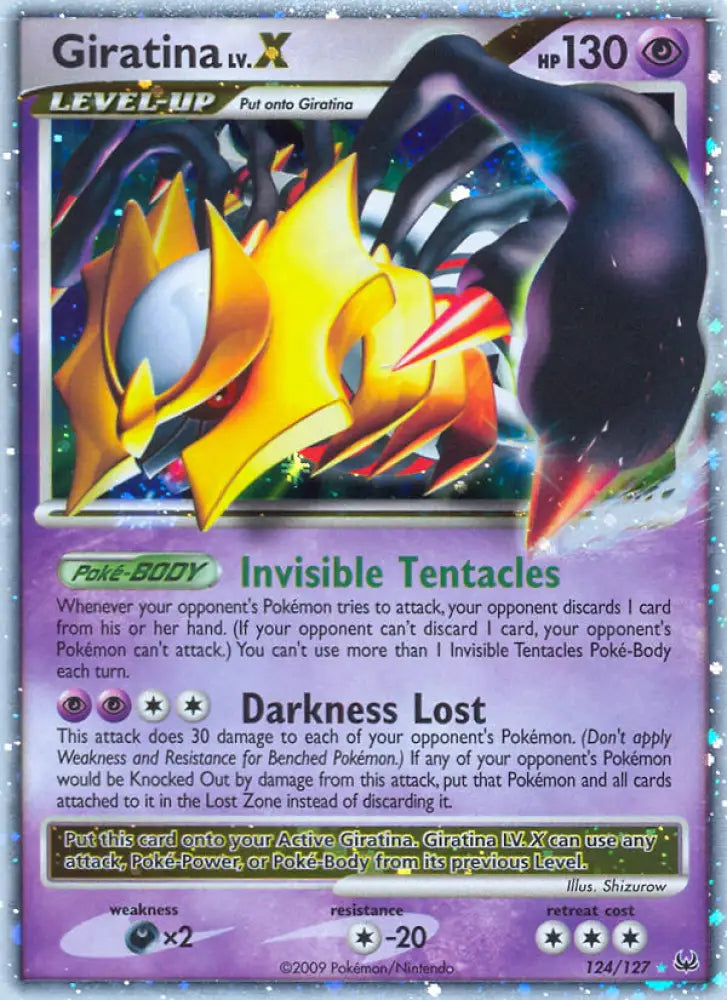 Giratina LV.X (124/127) [Platinum: Base Set] - Pokemon Single
