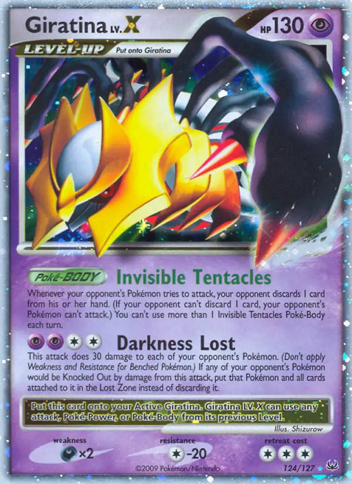 Giratina LV.X (124/127) [Platinum: Base Set] - Pokemon Single