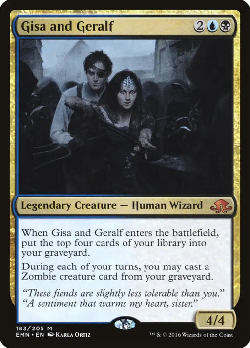 Gisa and Geralf [Eldritch Moon] - MTG Single