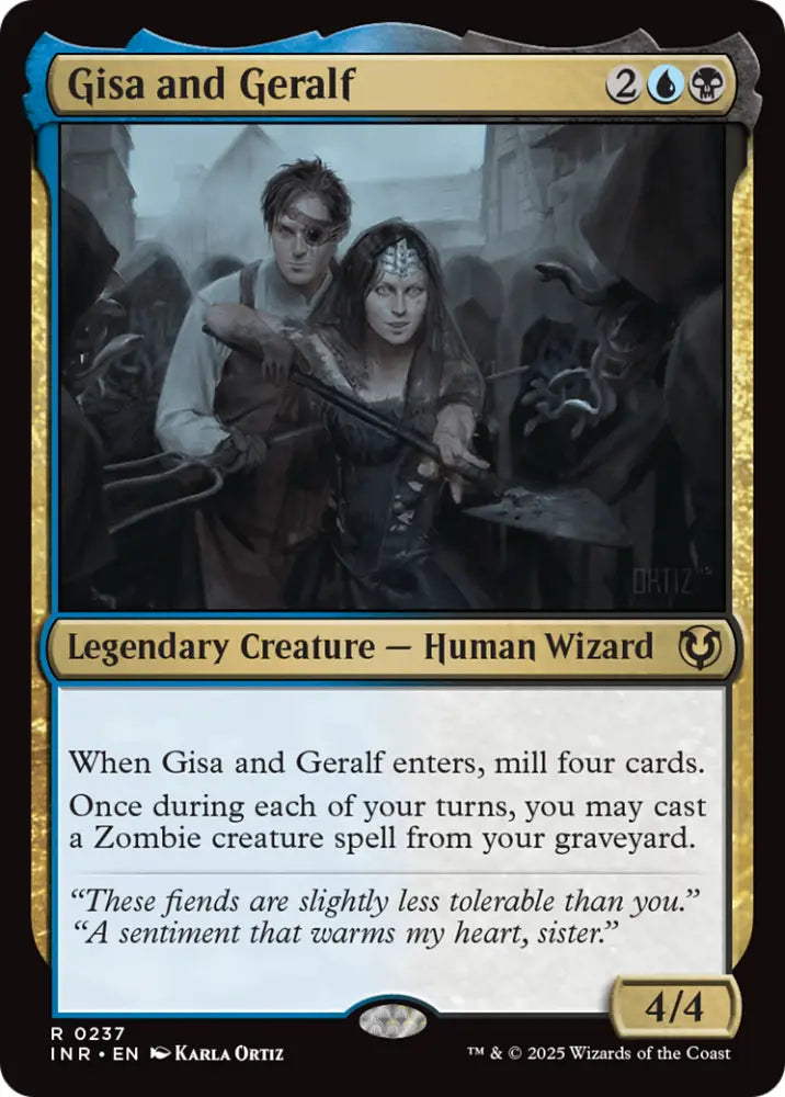 Gisa and Geralf [Innistrad Remastered] - MTG Single