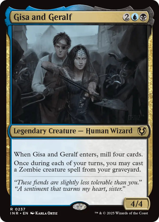 Gisa and Geralf [Innistrad Remastered] - MTG Single