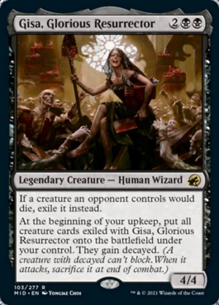 Gisa Glorious Resurrector [Innistrad: Midnight Hunt] - MTG Single