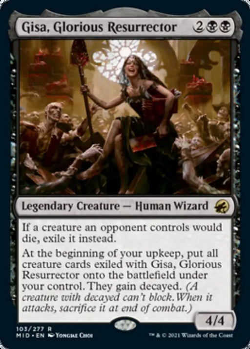 Gisa Glorious Resurrector [Innistrad: Midnight Hunt] - MTG Single