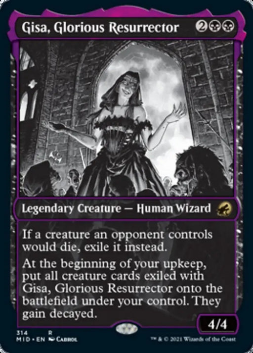 Gisa Glorious Resurrector (Showcase Eternal Night) [Innistrad: Midnight Hunt] - MTG Single