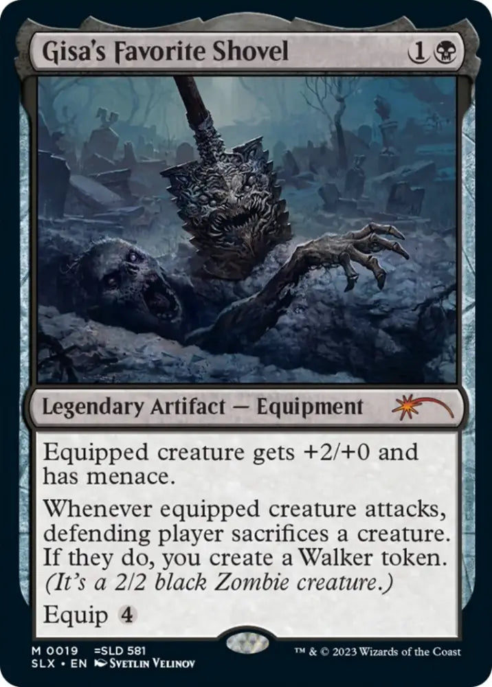 Gisa’s Favorite Shovel [Secret Lair: Universes Within] - MTG Single