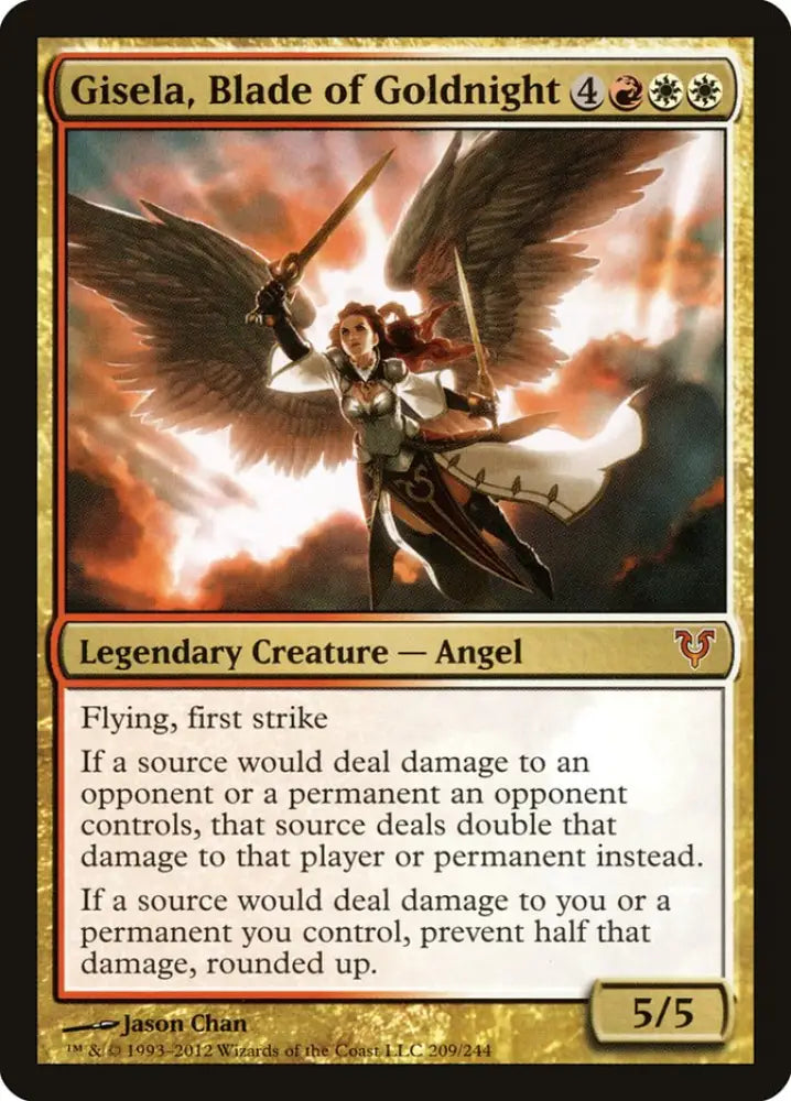 Gisela Blade of Goldnight [Avacyn Restored] - MTG Single