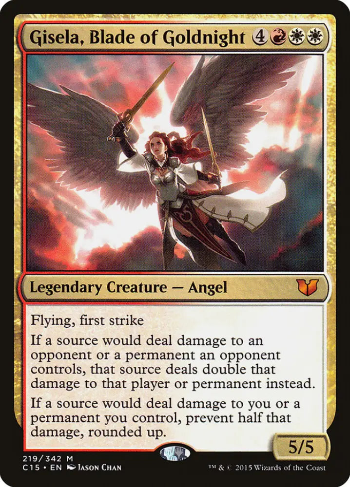 Gisela Blade of Goldnight [Commander 2015] - MTG Single