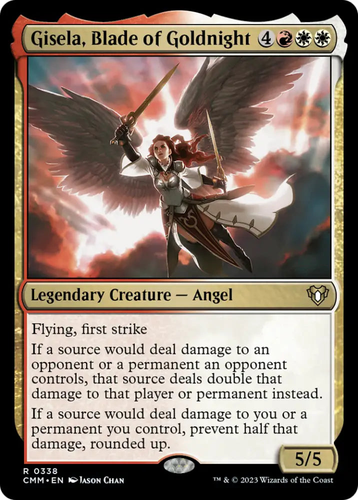 Gisela Blade of Goldnight [Commander Masters] - MTG Single