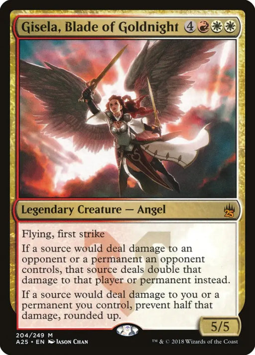 Gisela Blade of Goldnight [Masters 25] - MTG Single
