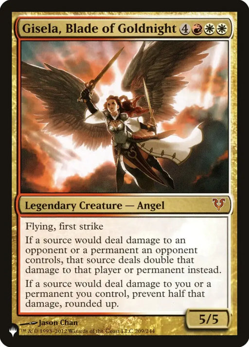 Gisela Blade of Goldnight [The List] - MTG Single