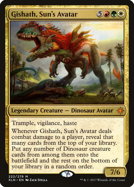 Gishath Sun’s Avatar [Ixalan] - MTG Single