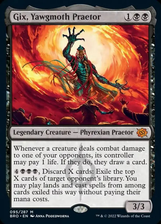 Gix Yawgmoth Praetor [The Brothers’ War] - MTG Single