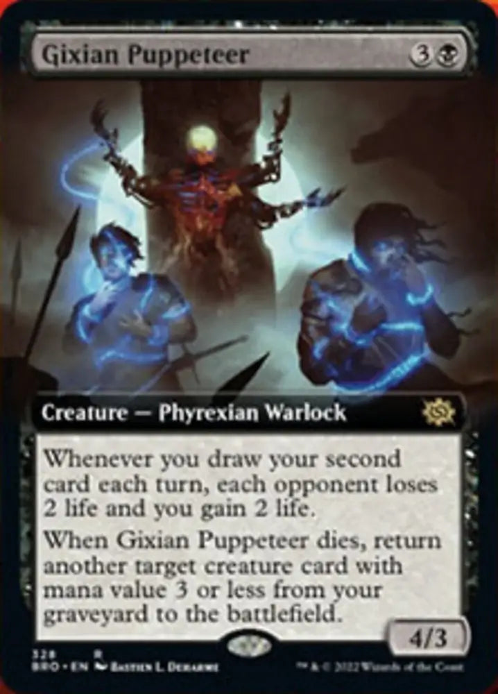 Gixian Puppeteer (Extended Art) [The Brothers’ War] - MTG Single