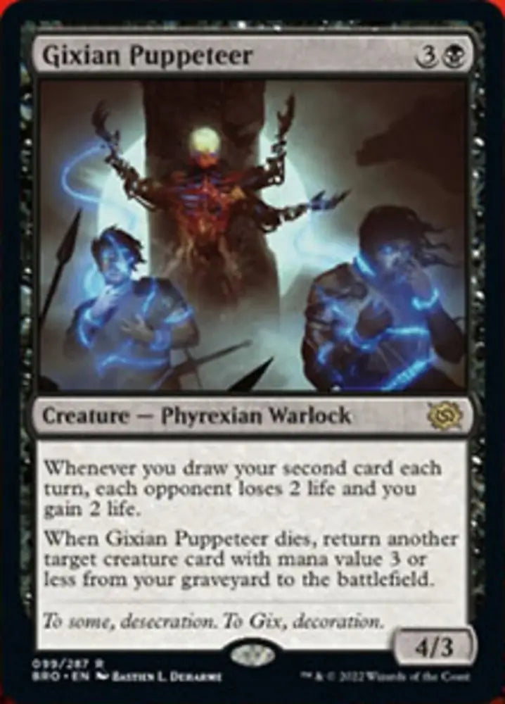 Gixian Puppeteer [The Brothers’ War] - MTG Single