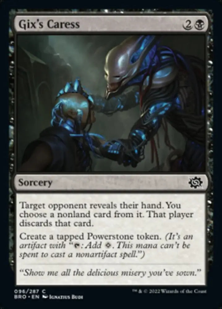 Gix’s Caress [The Brothers’ War] - MTG Single