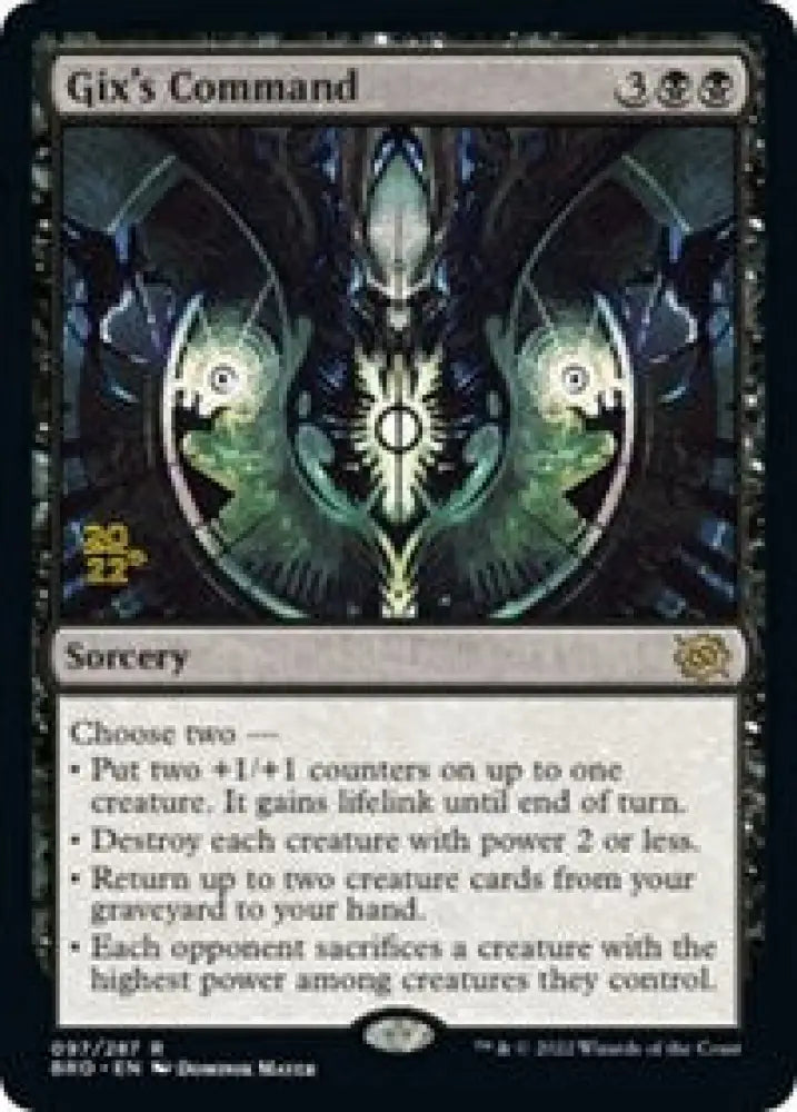 Gix's Command (97) [Prerelease Cards]