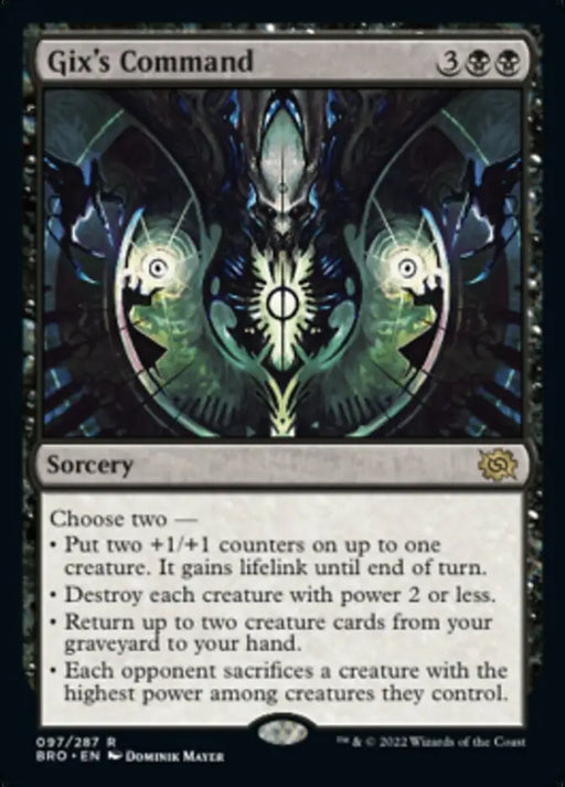 Gix’s Command [The Brothers’ War] - MTG Single