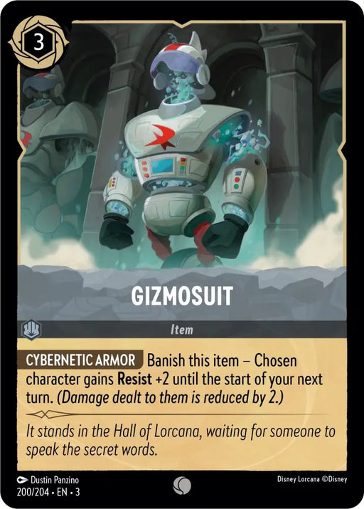 Gizmosuit (200/204) [Into the Inklands] - Lorcana Single