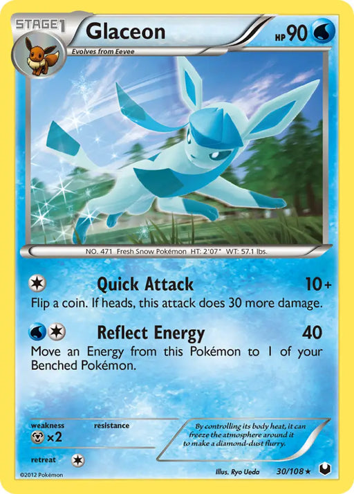 Glaceon (30/108) [Black & White: Dark Explorers] - Pokemon Single