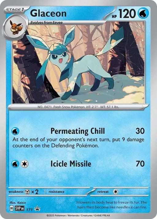 Glaceon (SVP171) [Scarlet & Violet: Black Star Promos] - Pokemon Single